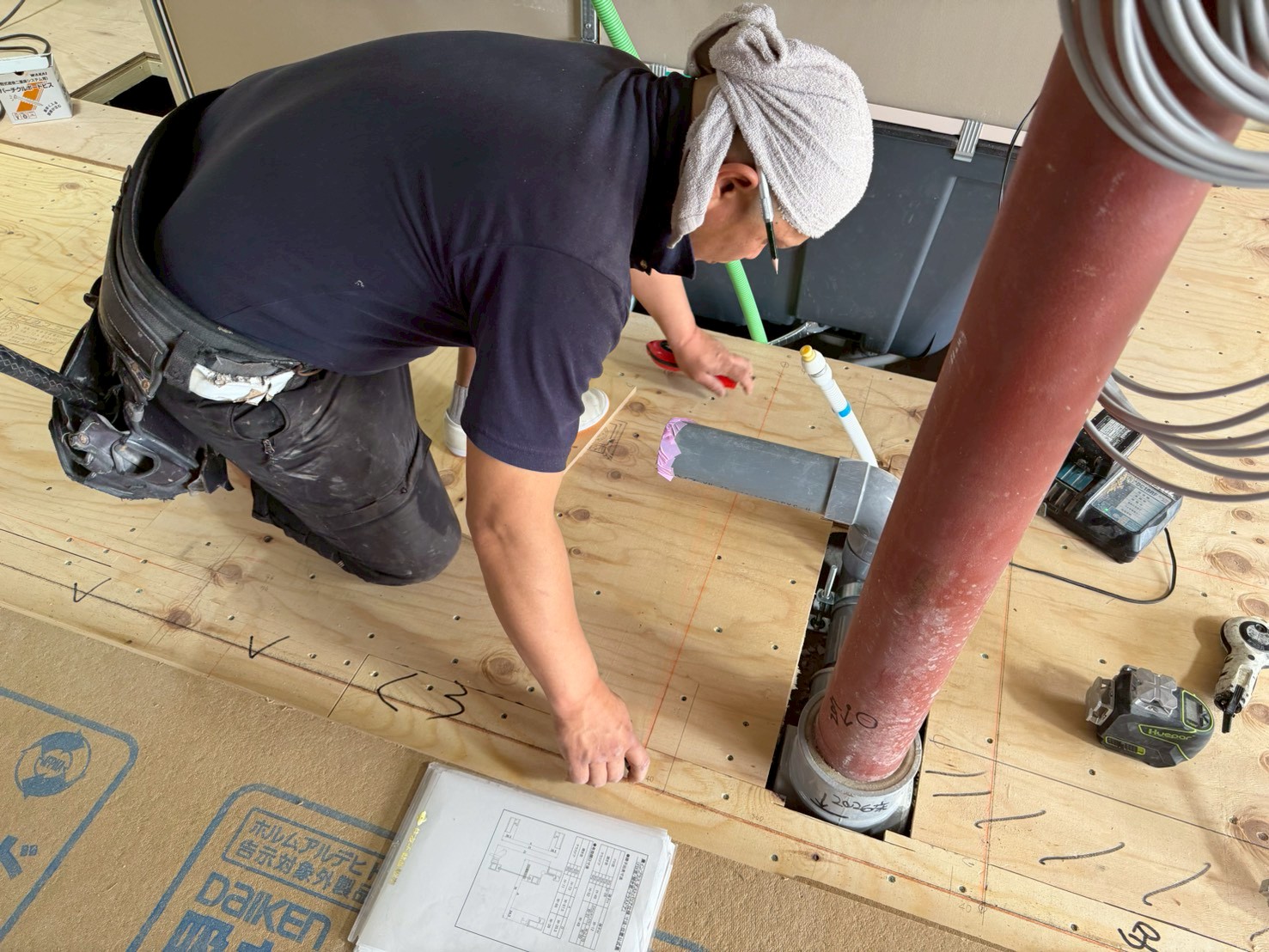 昭和区のマンションリノベーション現場報告②